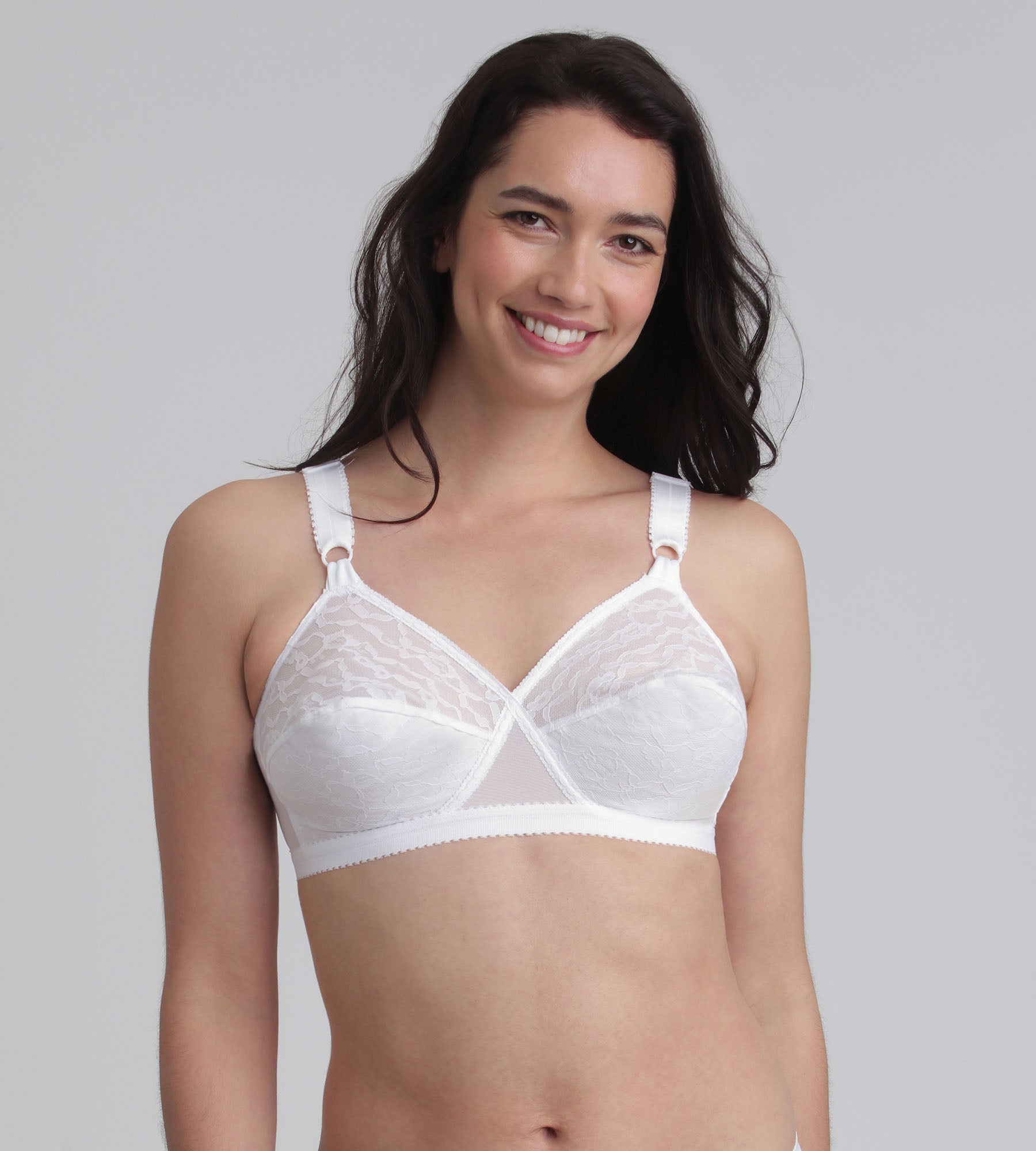 Playtex® Reggiseno senza ferretto bianco Criss Cross 165