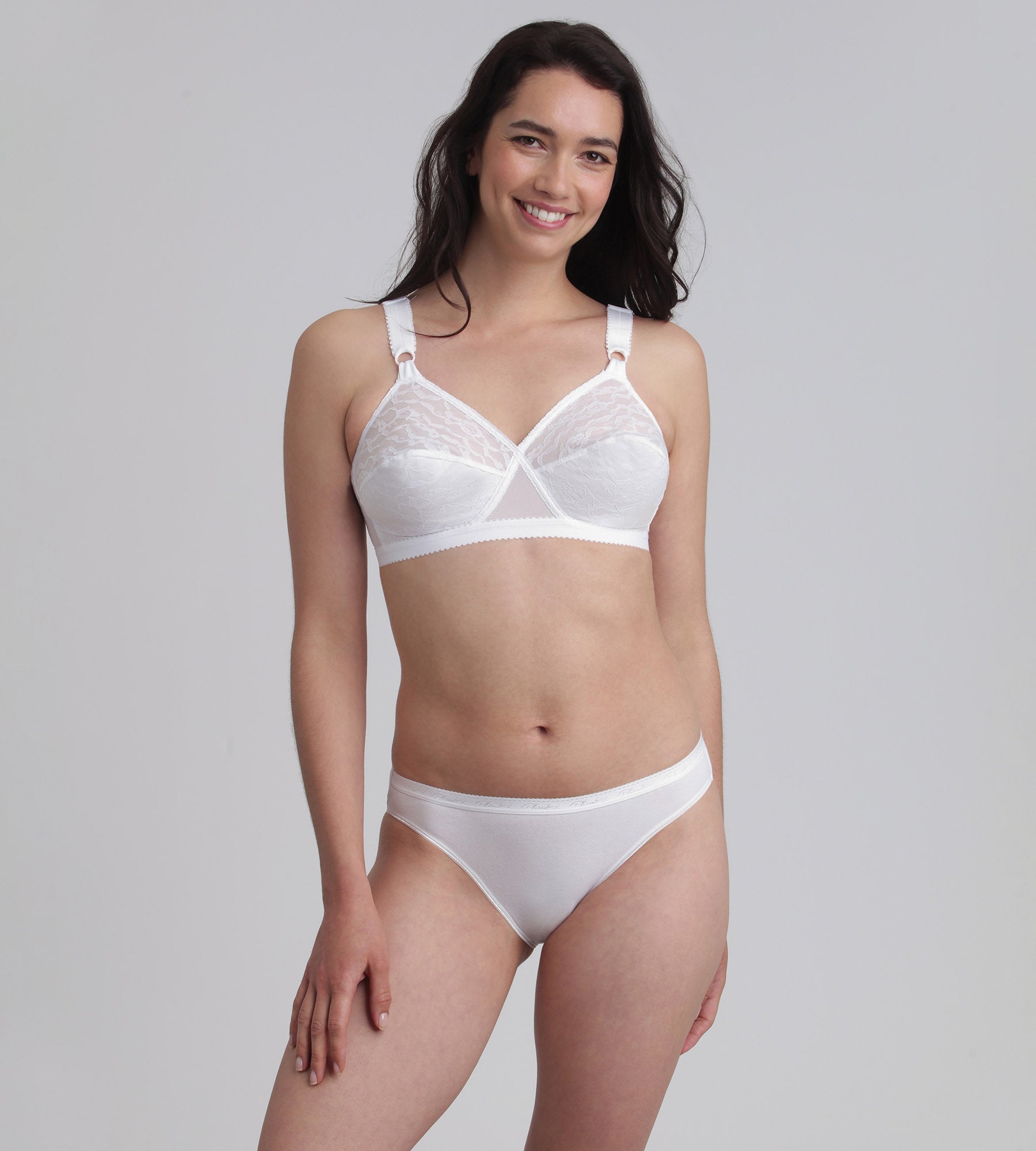 Playtex® Reggiseno senza ferretto bianco Criss Cross 165