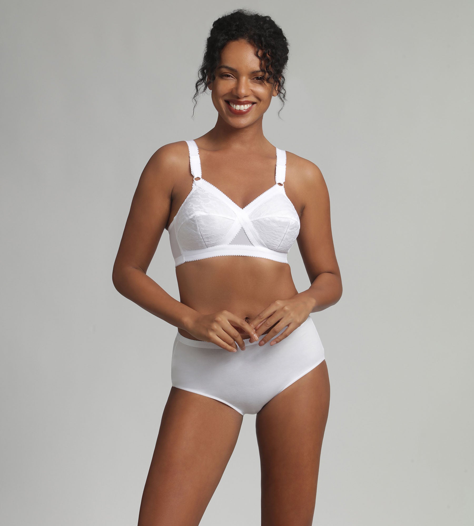 Playtex® Reggiseno senza ferretto bianco Criss Cross 556