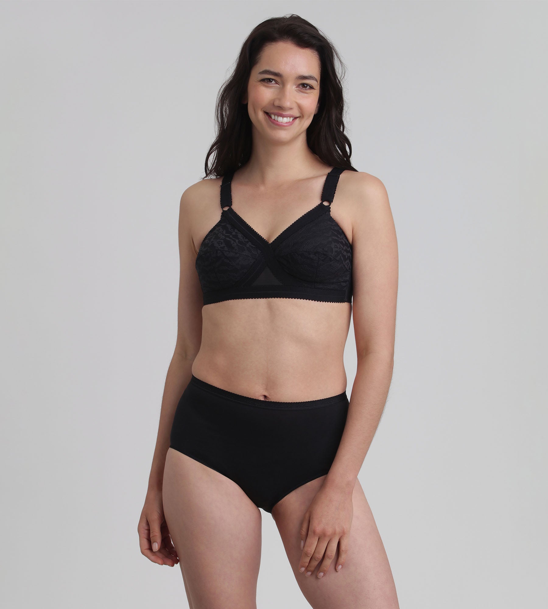 Playtex® Reggiseno senza ferretto nero Criss Cross 556