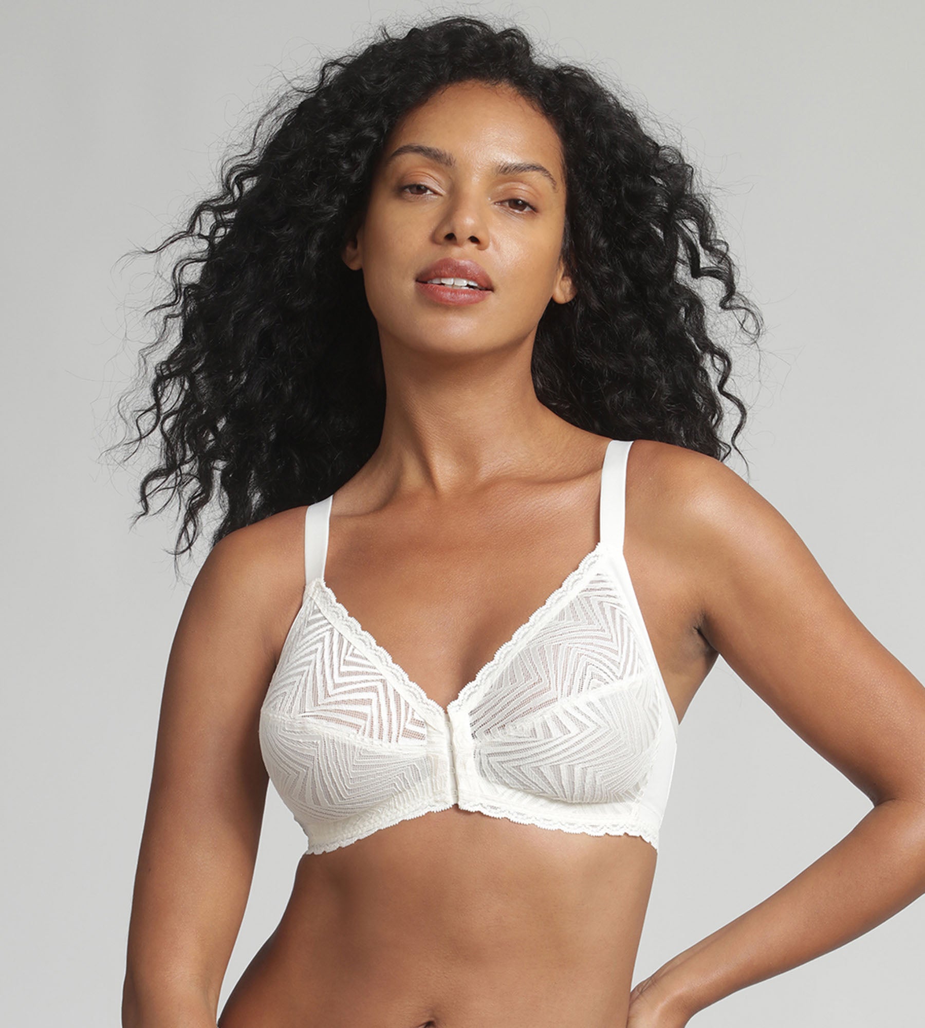 Playtex® Reggiseno senza ferretto aperto davanti avorio Ideal Posture