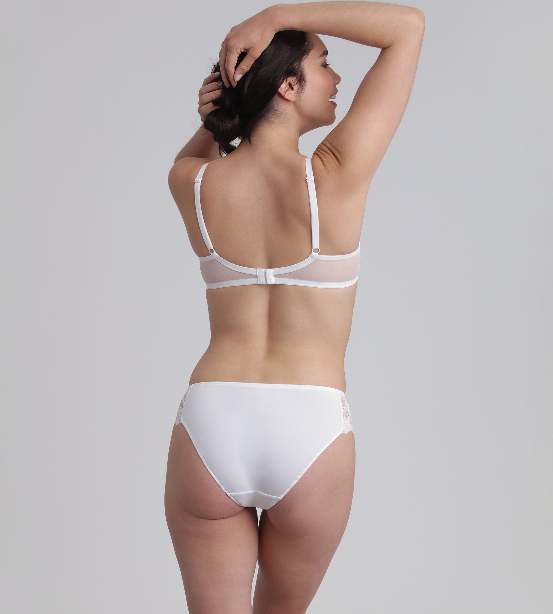 Playtex® Reggiseno balconcino senza ferretto bianco Essential Elegance