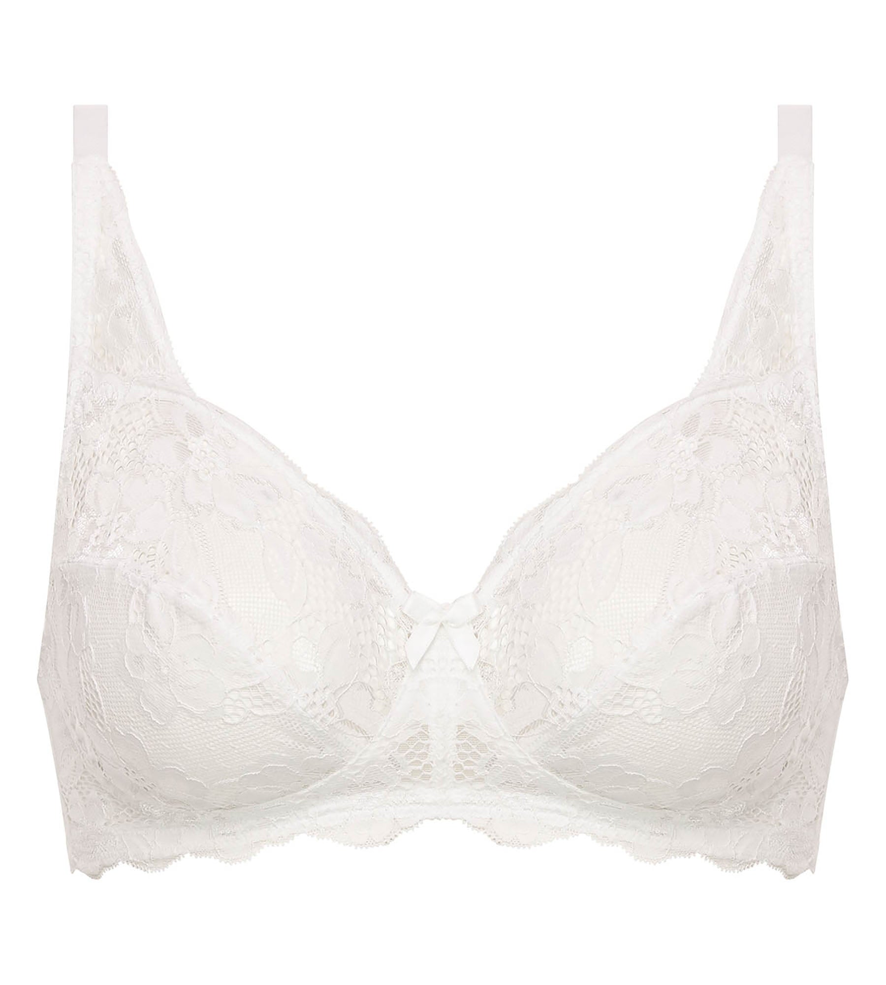Playtex® Reggiseno balconcino senza ferretto bianco Essential Elegance
