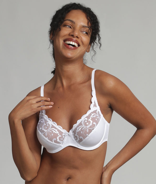 Playtex® Reggiseno con ferretto bianco Essential Elegance Embroidery