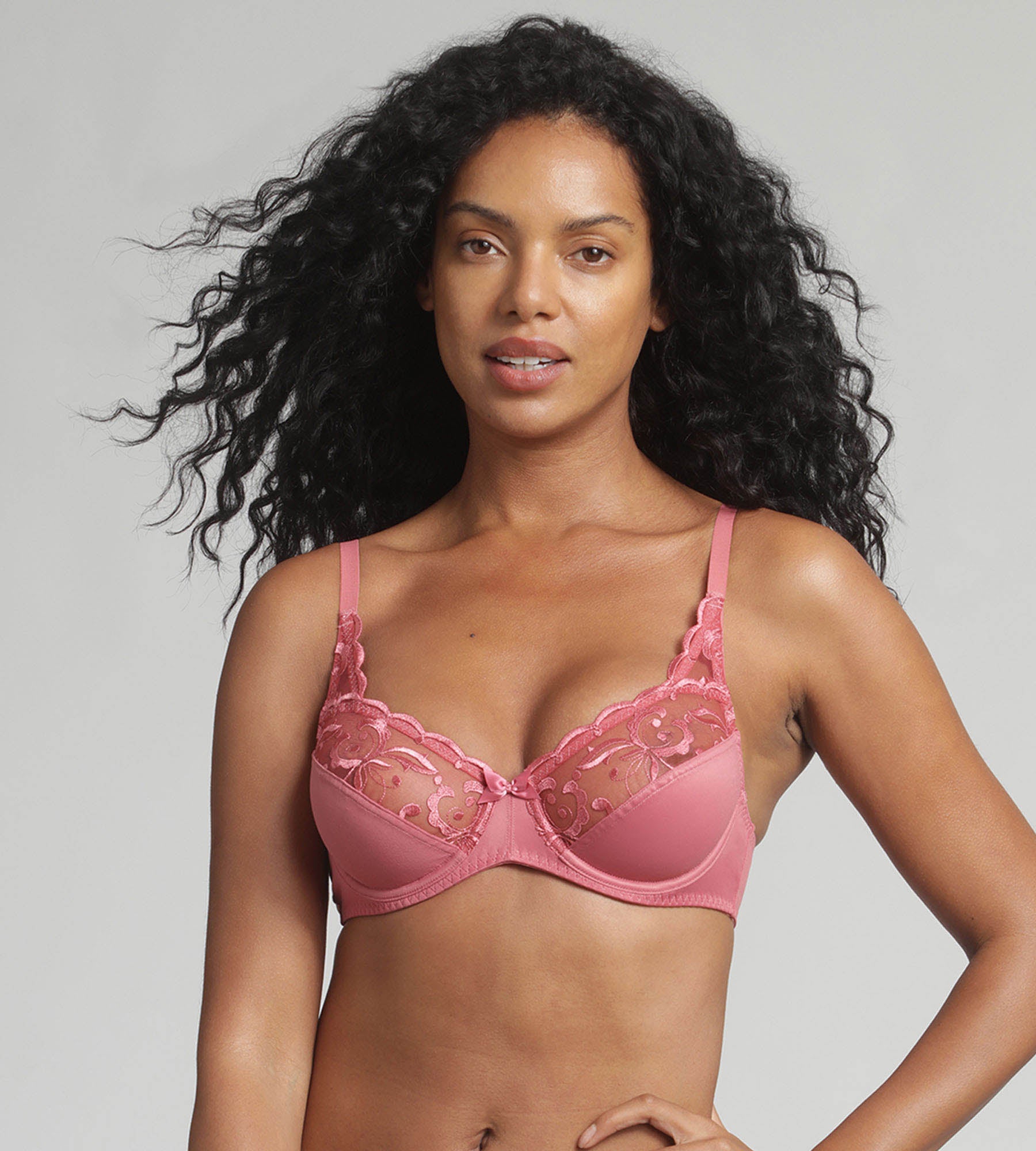 Playtex® Reggiseno con ferretto rosa antico Essential Elegance Embroidery