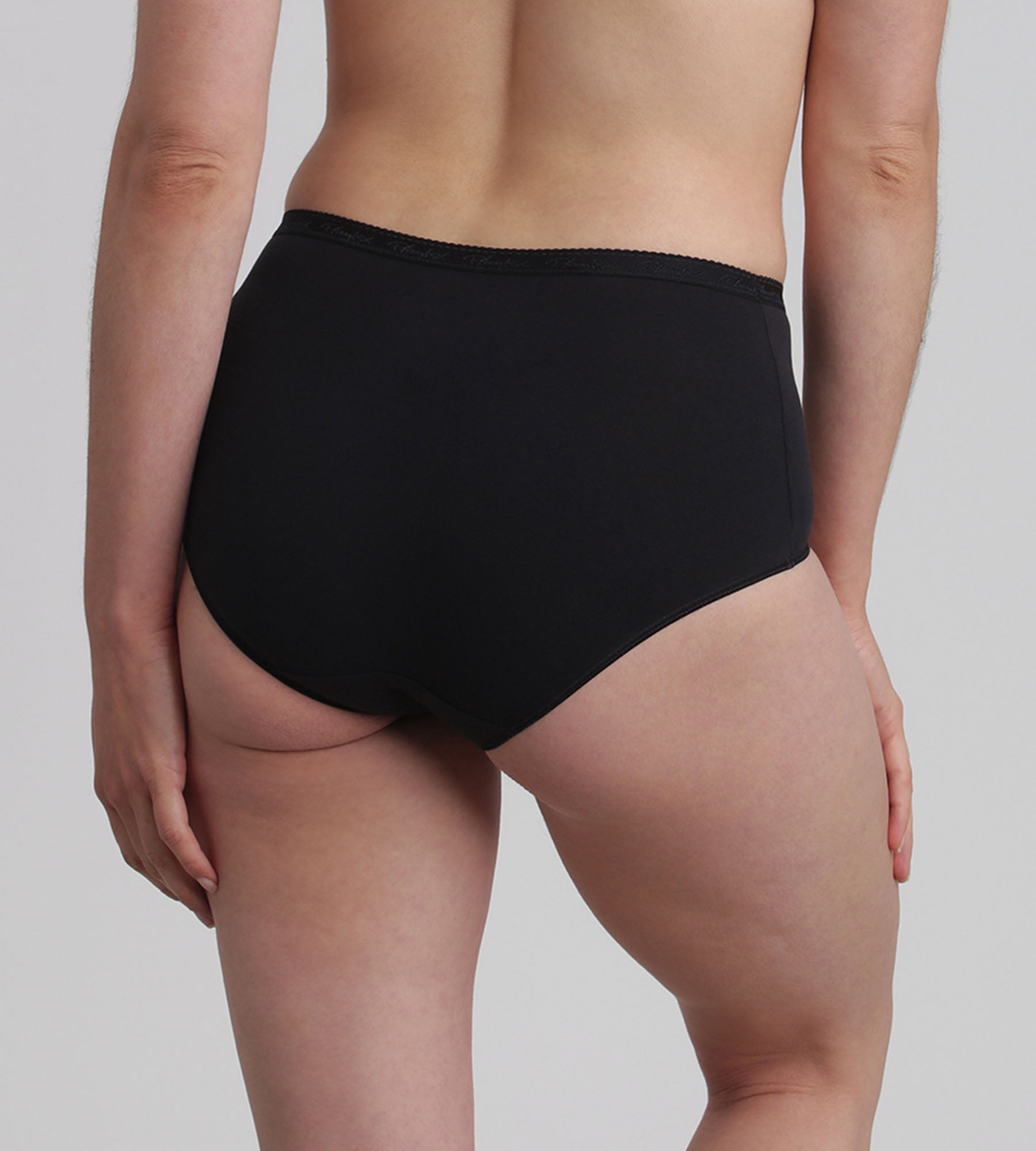 Playtex® Pacco da 3 slip maxi neri Cotone Bio