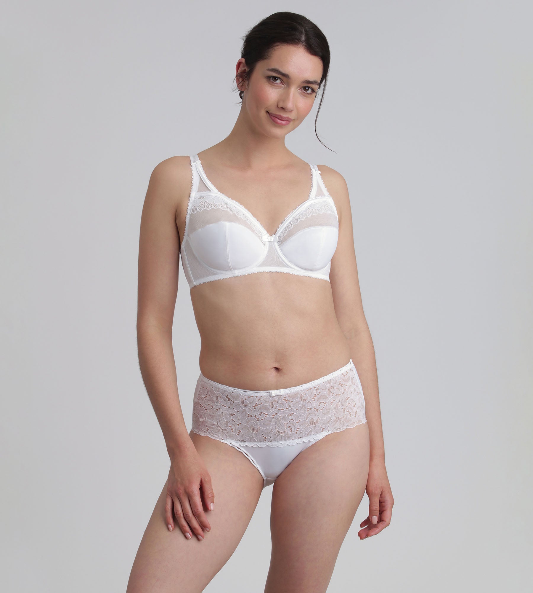 Playtex® Slip midi bianco Criss Cross Femminile Riciclato