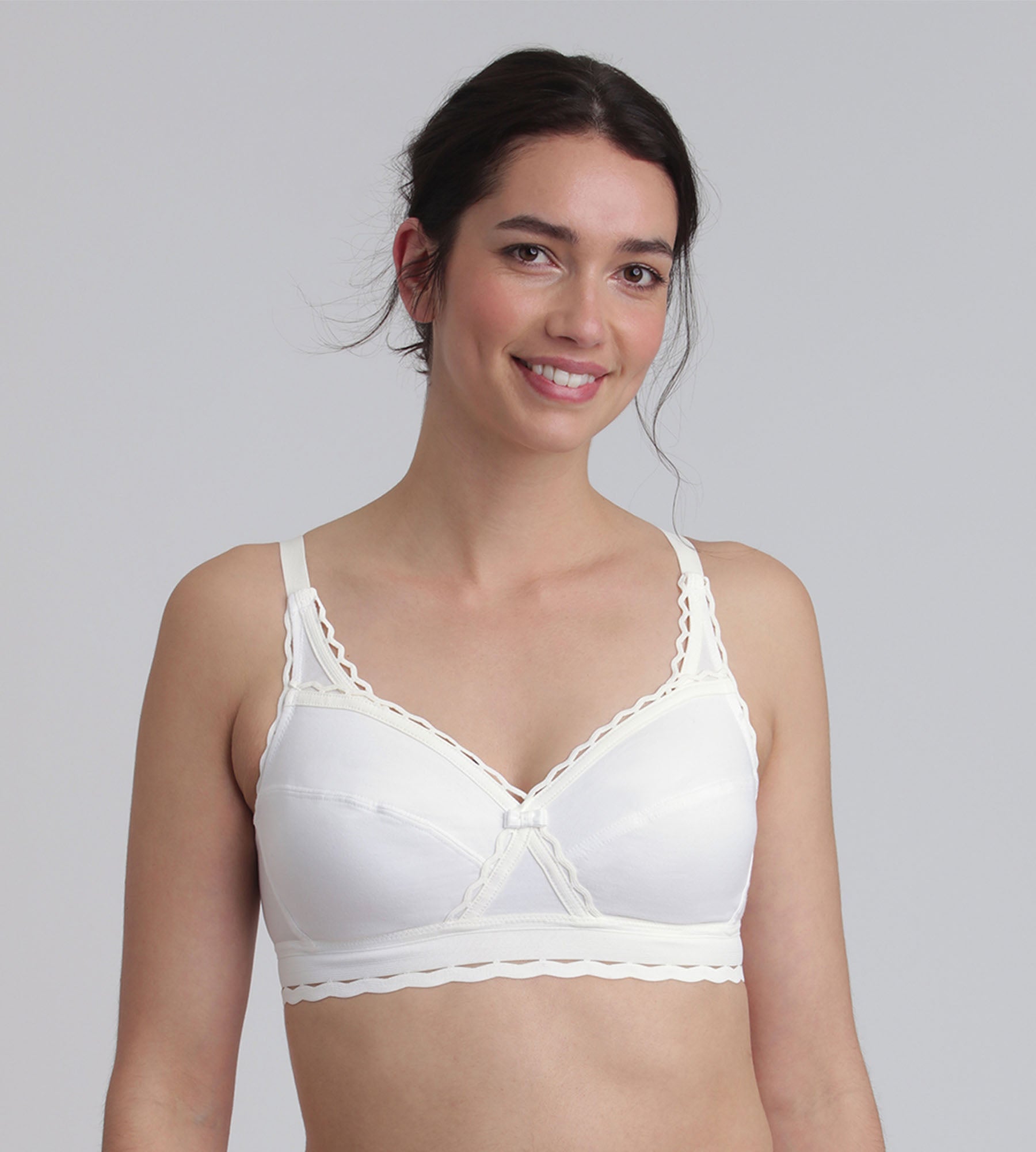 Playtex® Reggiseno senza ferretto bianco Criss Cross Cotone Riciclato