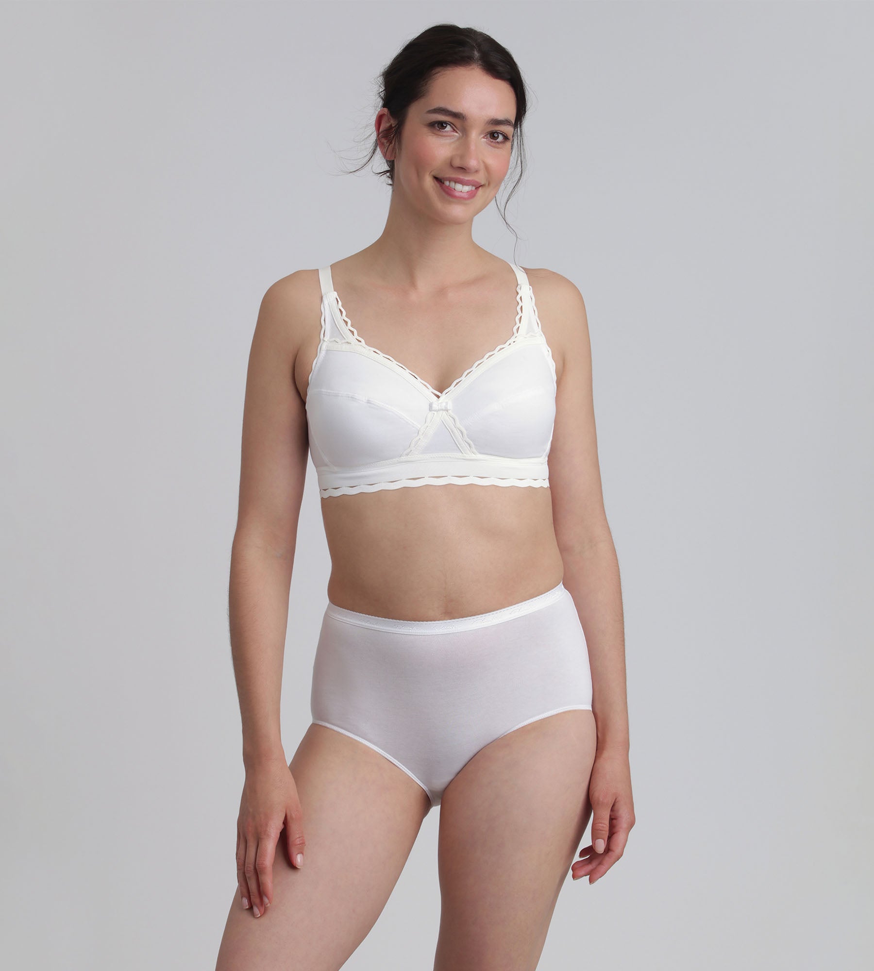 Playtex® Reggiseno senza ferretto bianco Criss Cross Cotone Riciclato