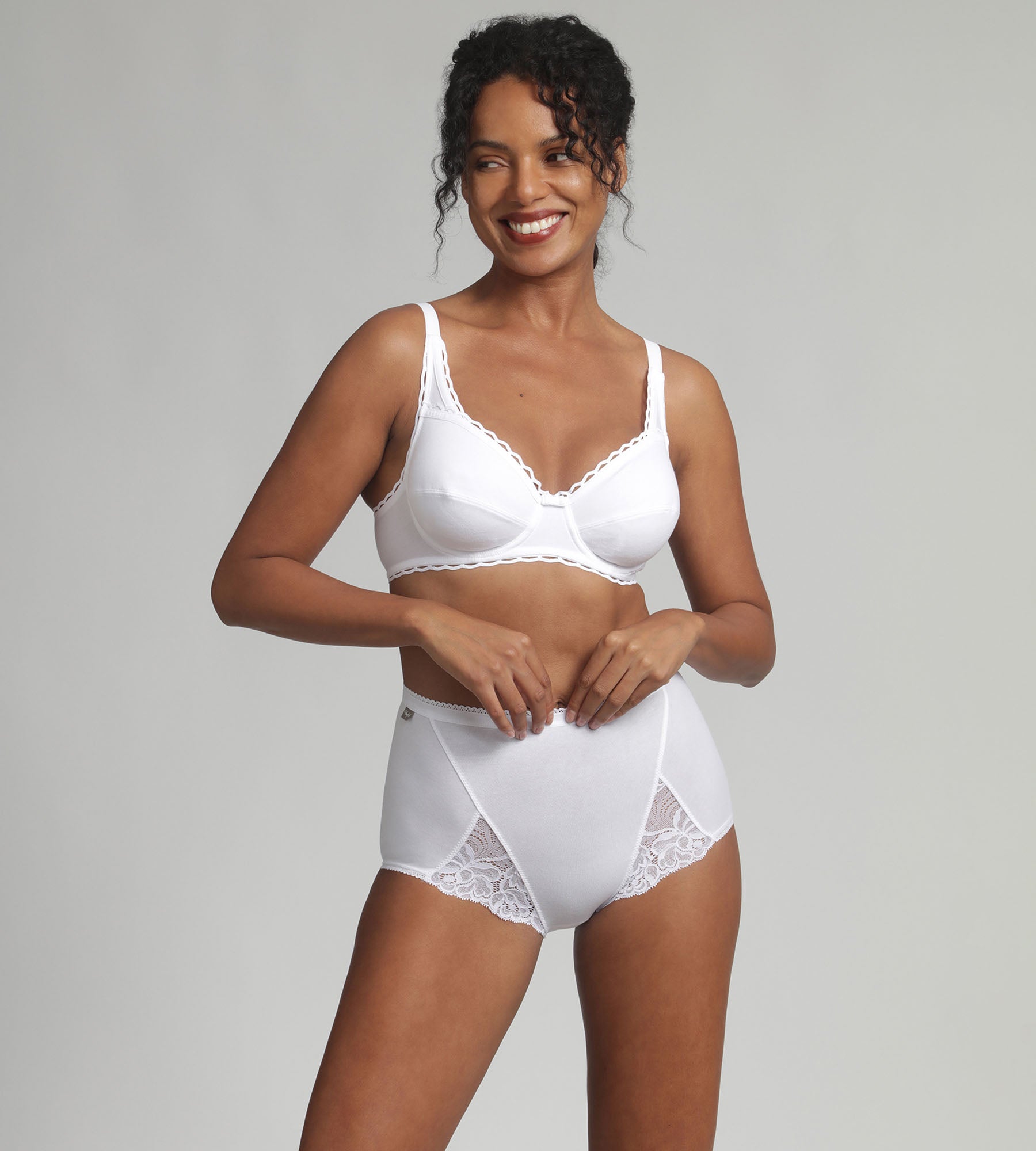 Playtex® Reggiseno con ferretto bianco Criss Cross Cotone Riciclato