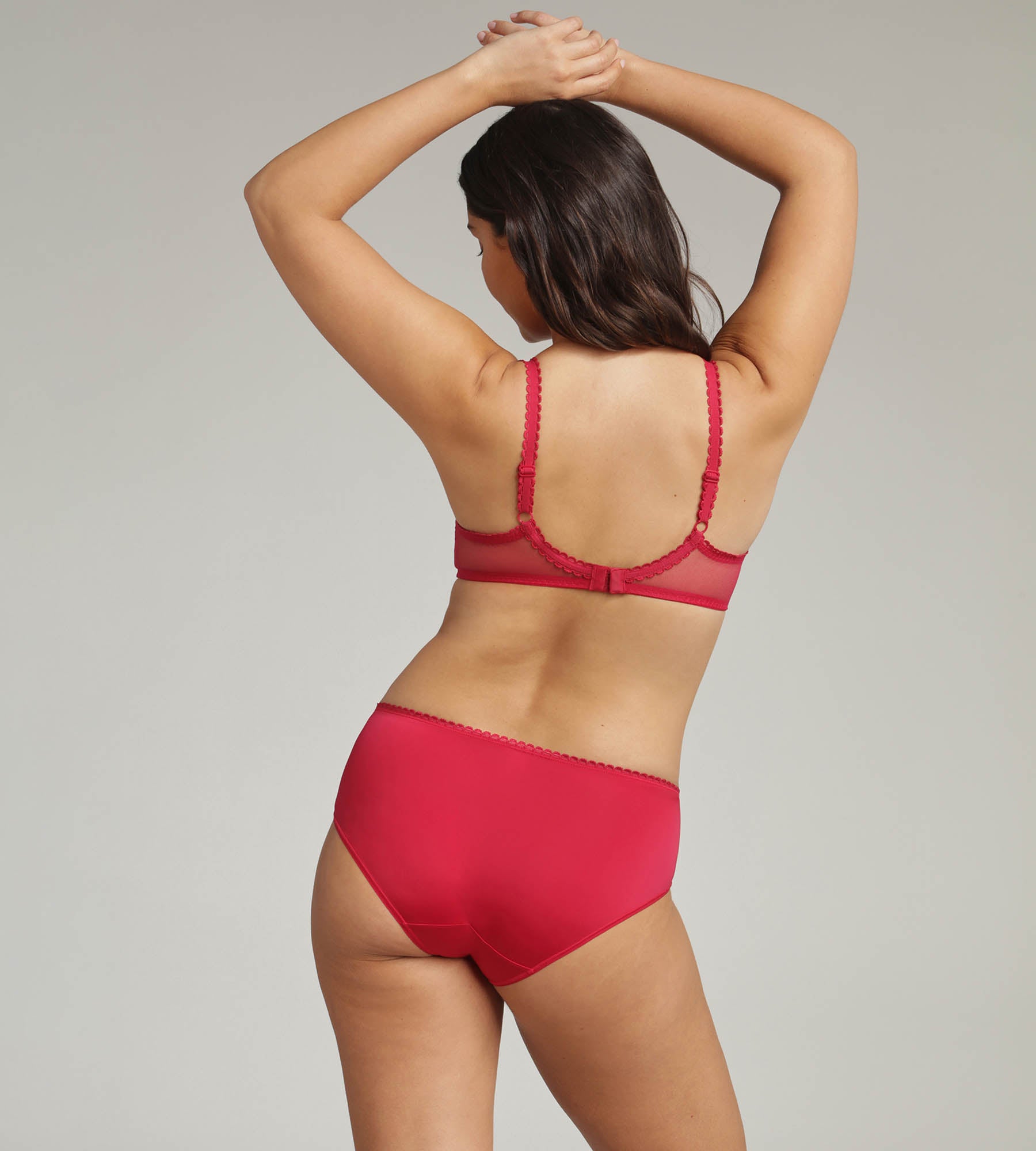 Playtex® Reggiseno con ferretto rosso rubino Flowery Lace Riciclato