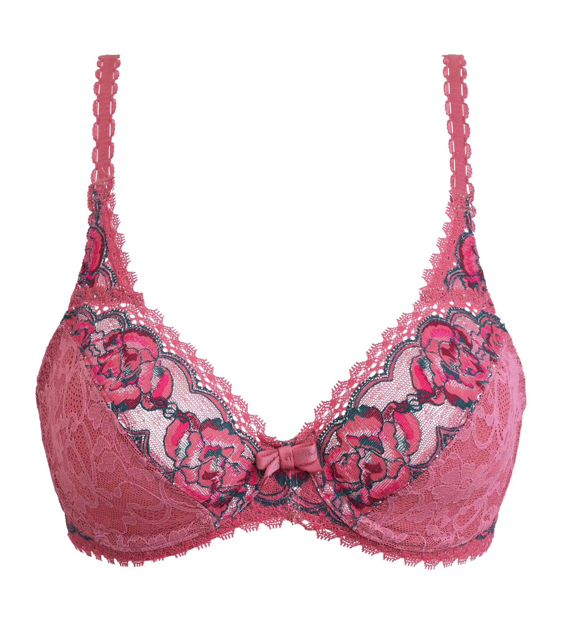 Playtex® Reggiseno con ferretto rosa floreale Flowery Lace Riciclato