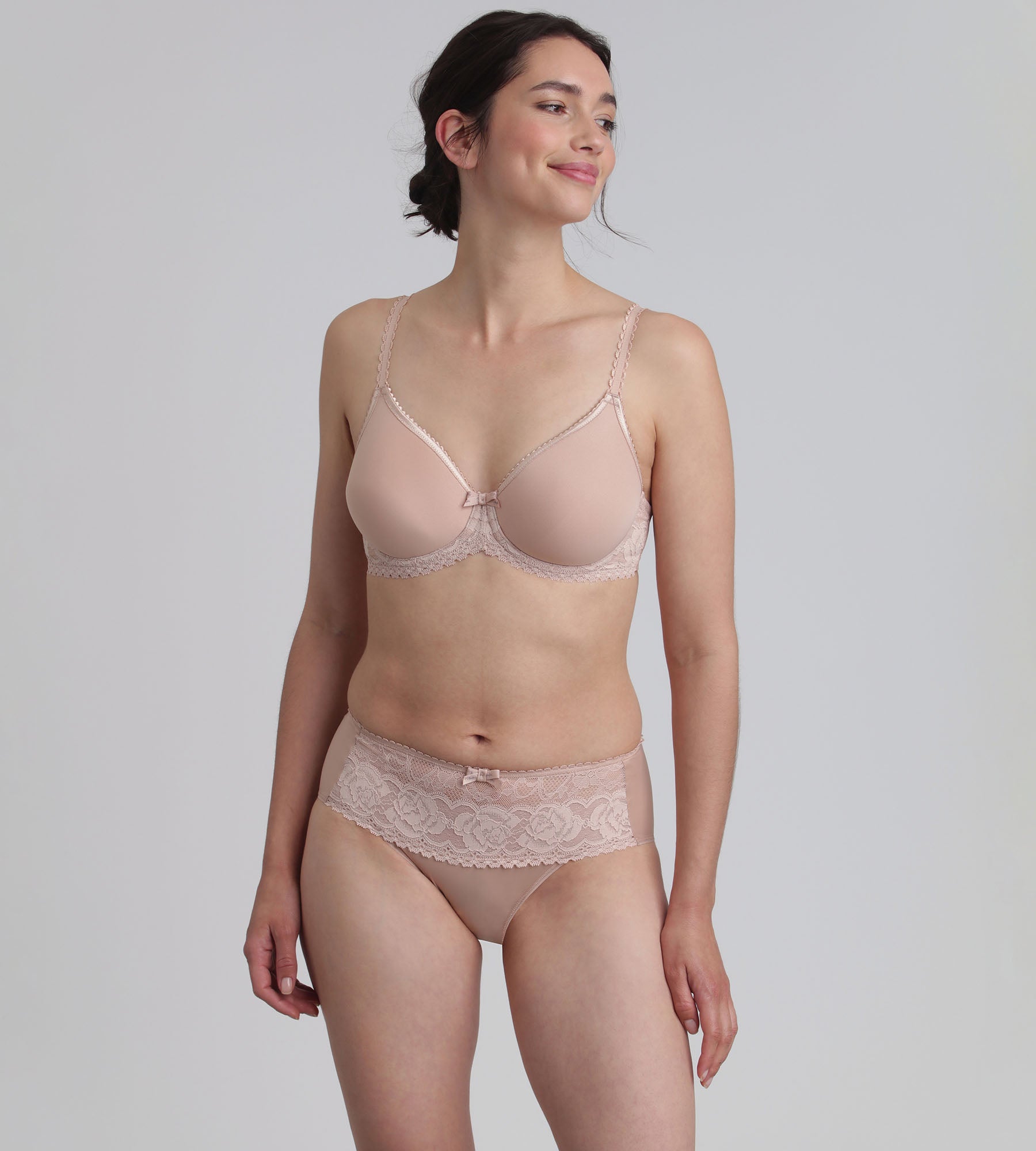 Playtex® Slip beige Flowery Lace Riciclato