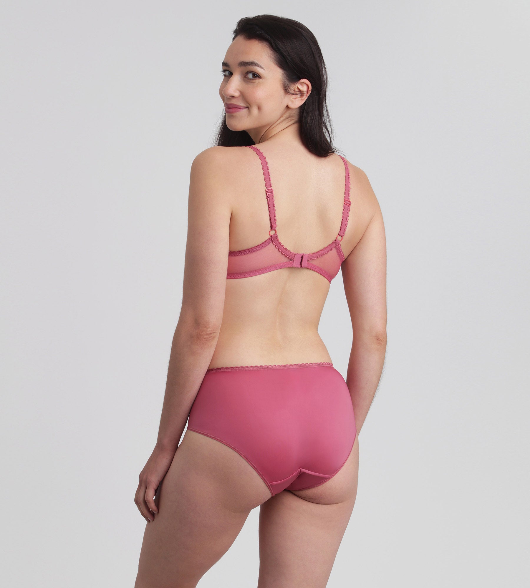 Playtex® Slip rosa floreale Flowery Lace Riciclato