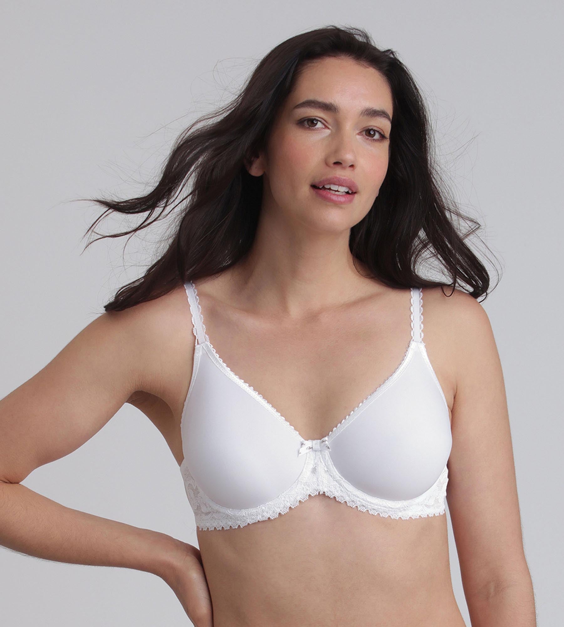 Playtex® Reggiseno spacer con ferretto bianco Flowery Lace Riciclato