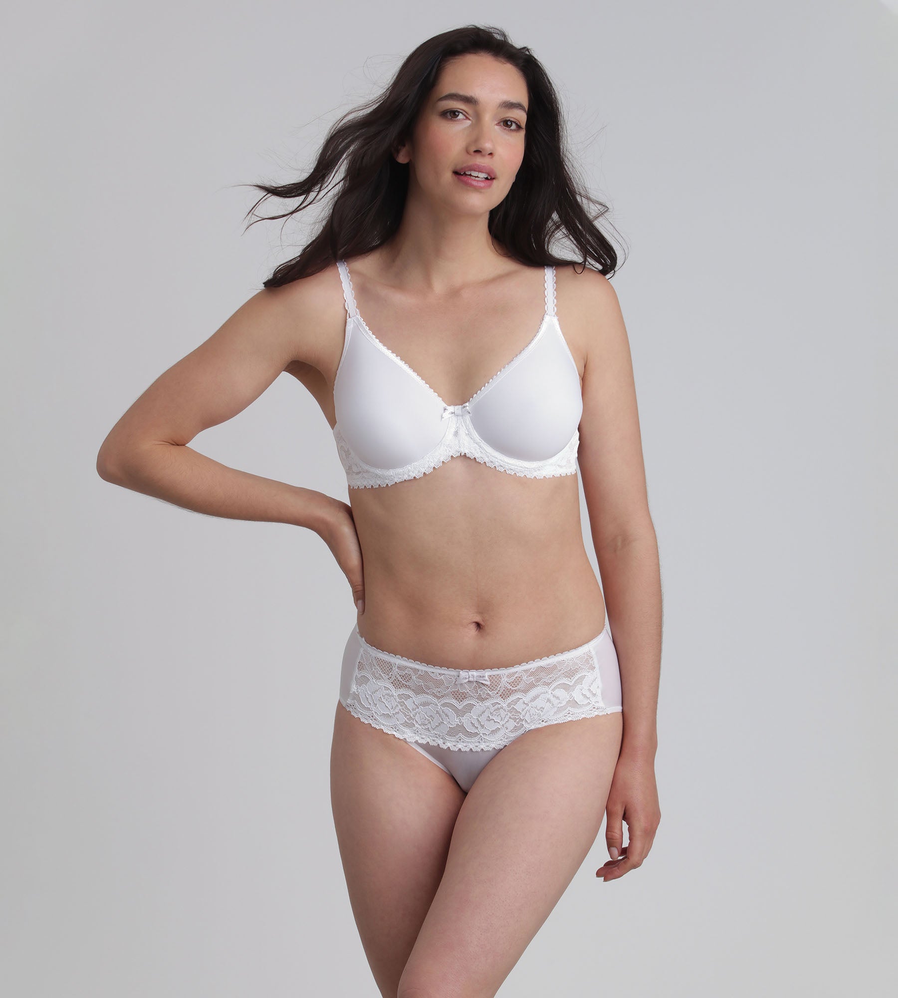 Playtex® Reggiseno spacer con ferretto bianco Flowery Lace Riciclato