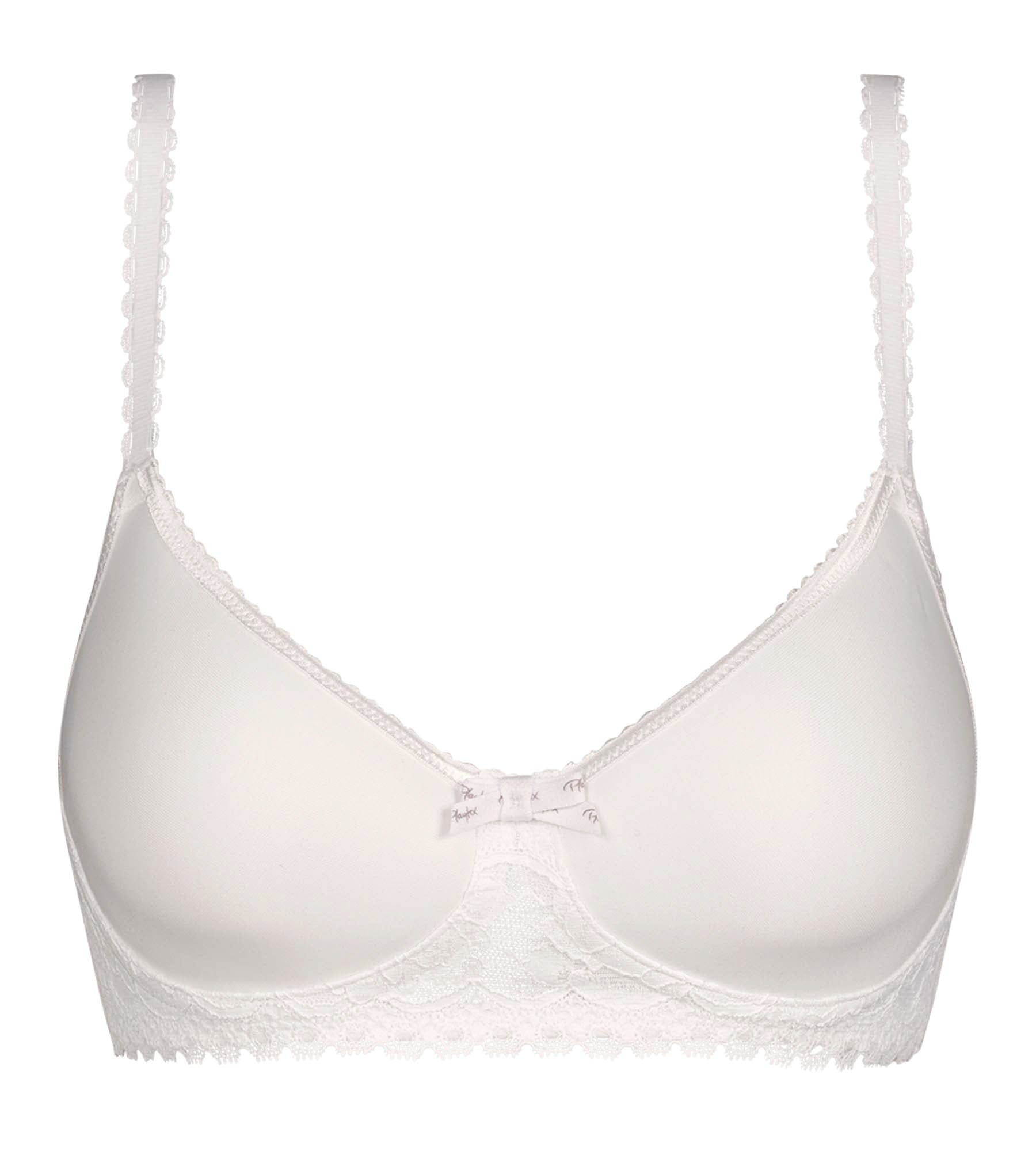 Playtex® Reggiseno spacer senza ferretto Bianco Flowery Lace Riciclato
