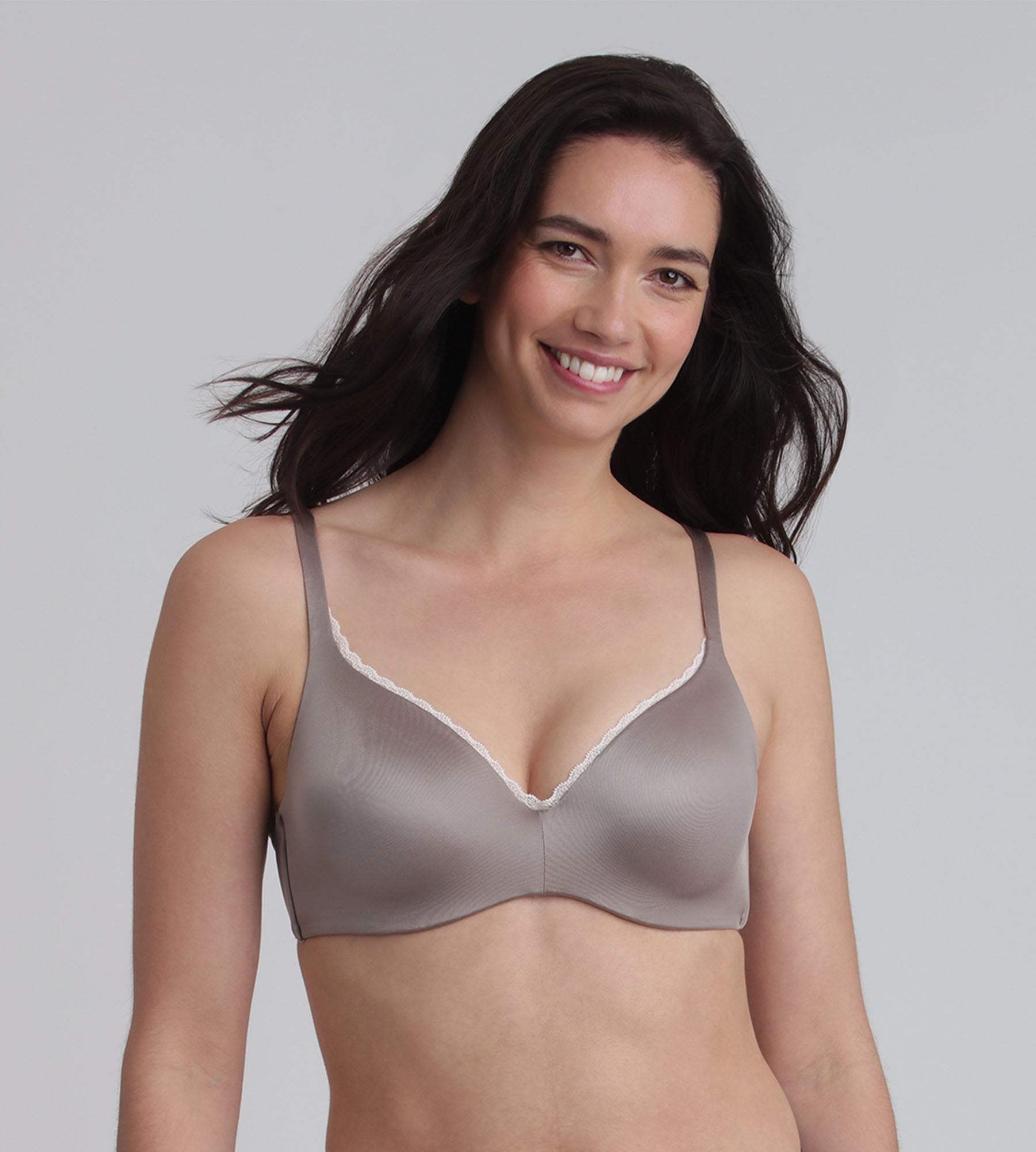 Playtex® Reggiseno con ferretto rimovibile tortora 24 Ore Soft Absolu