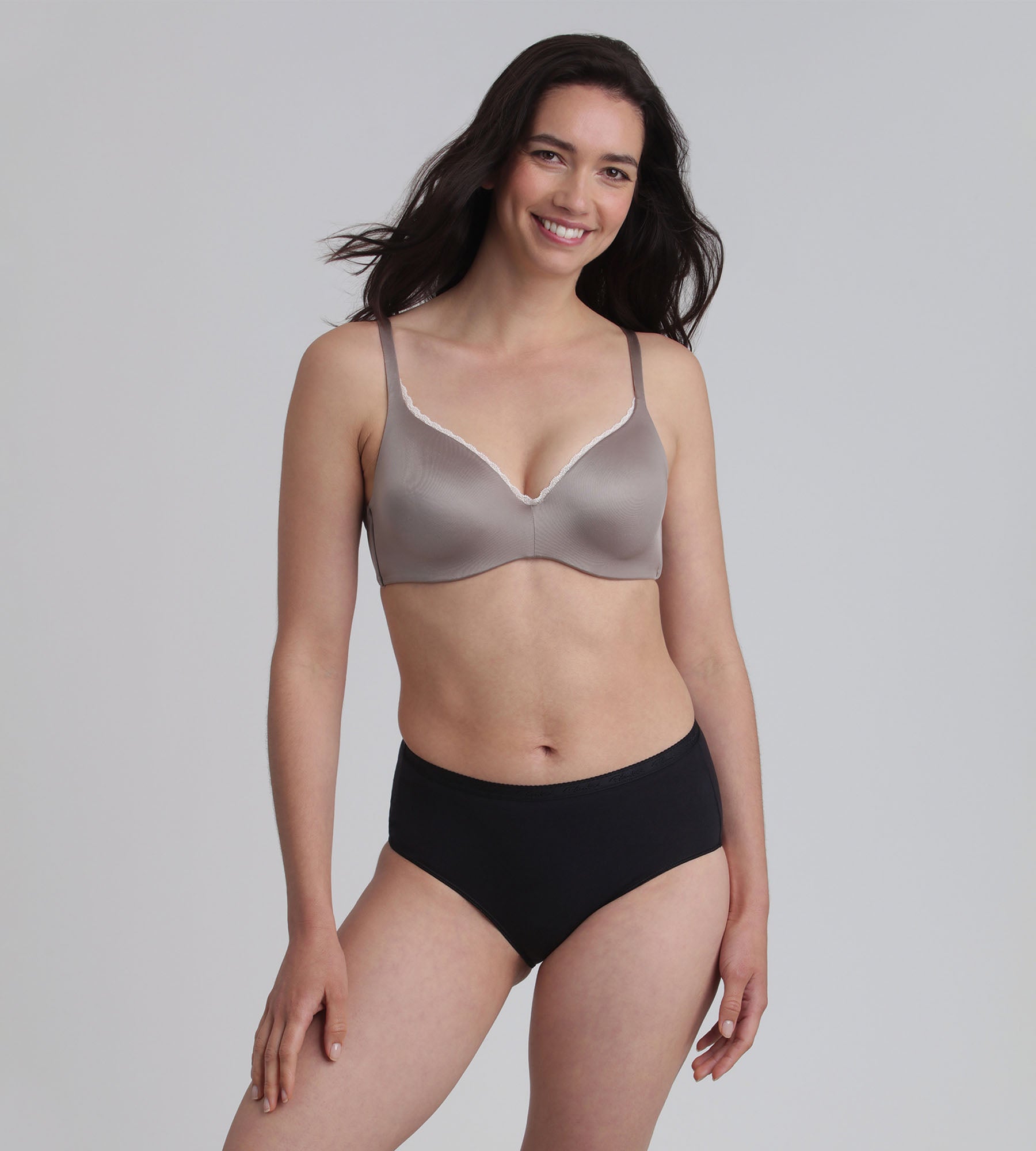 Playtex® Reggiseno con ferretto rimovibile tortora 24 Ore Soft Absolu
