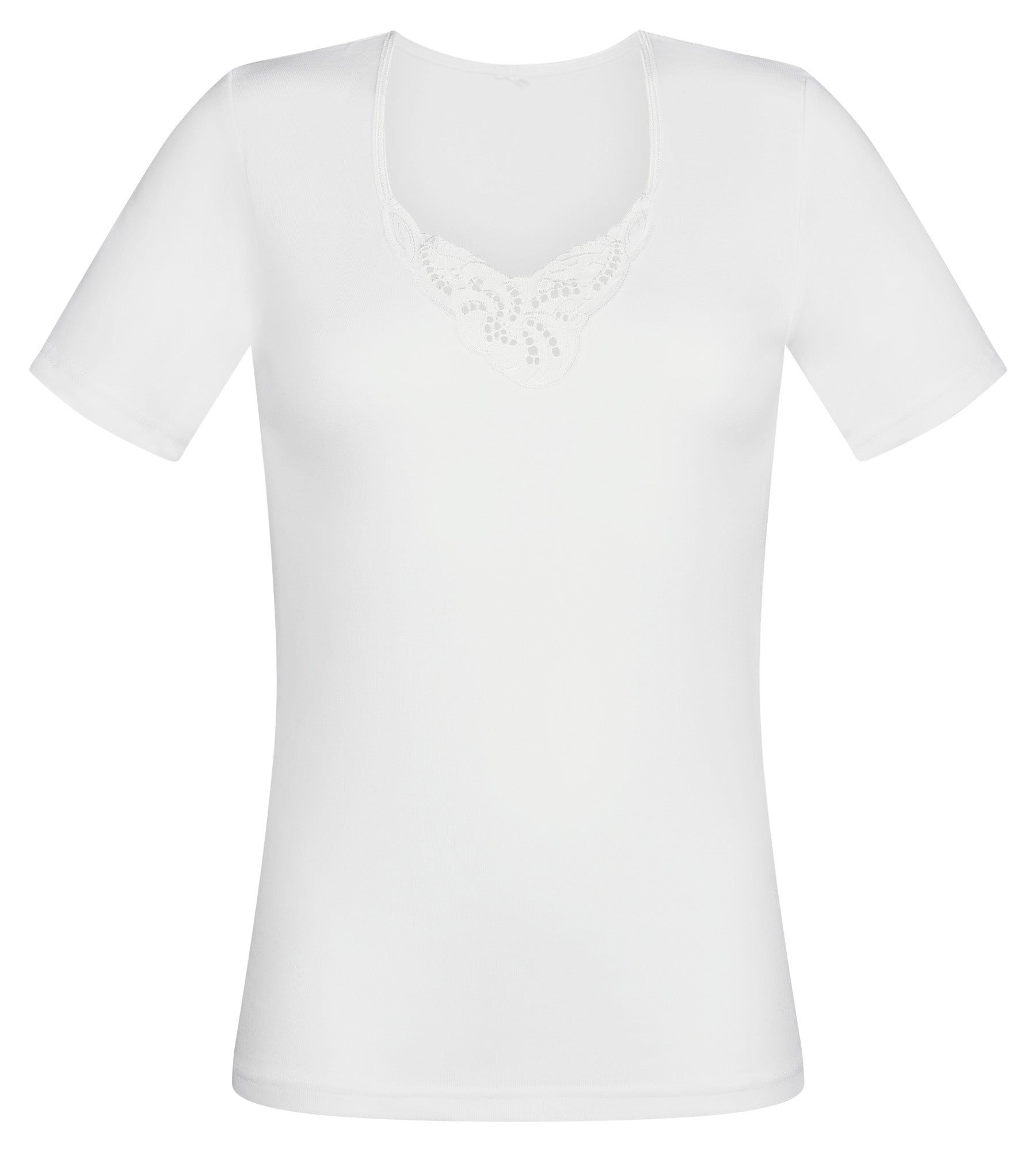 Playtex® Maglietta maniche corte bianca Cotton Feminine
