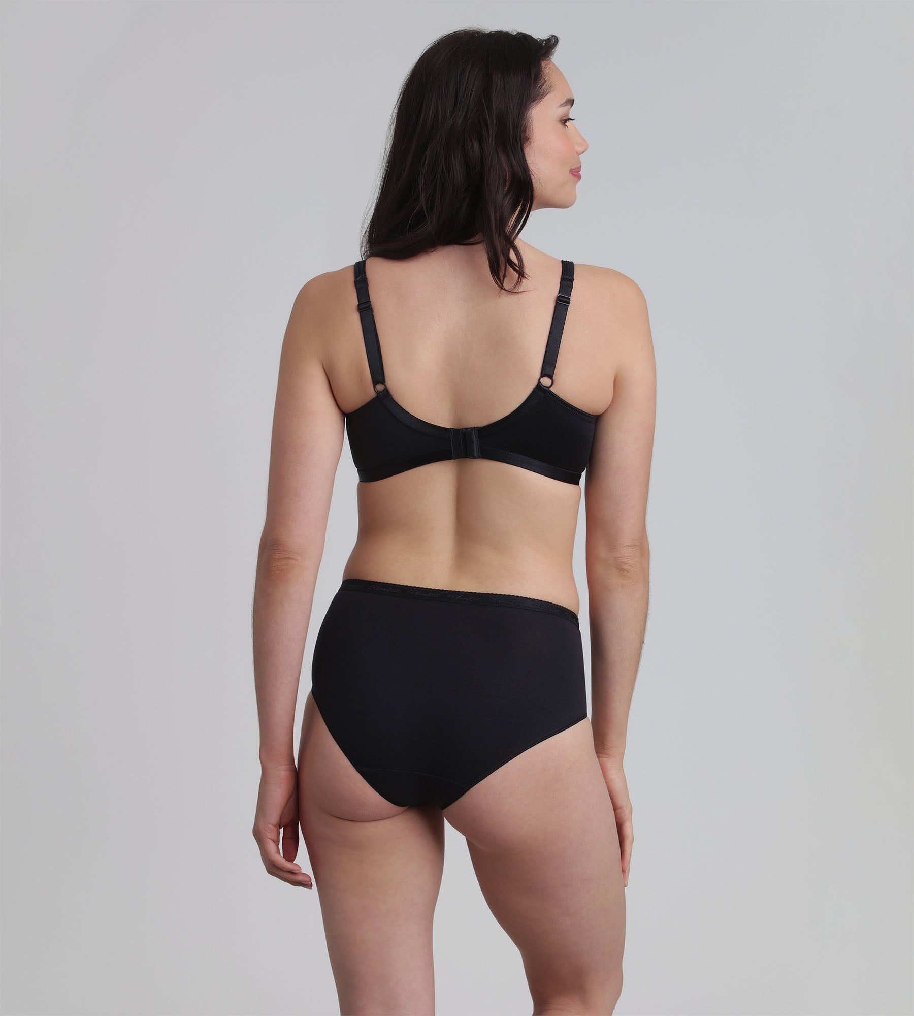 Playtex® Reggiseno senza ferretto nero Satiny Micro Support