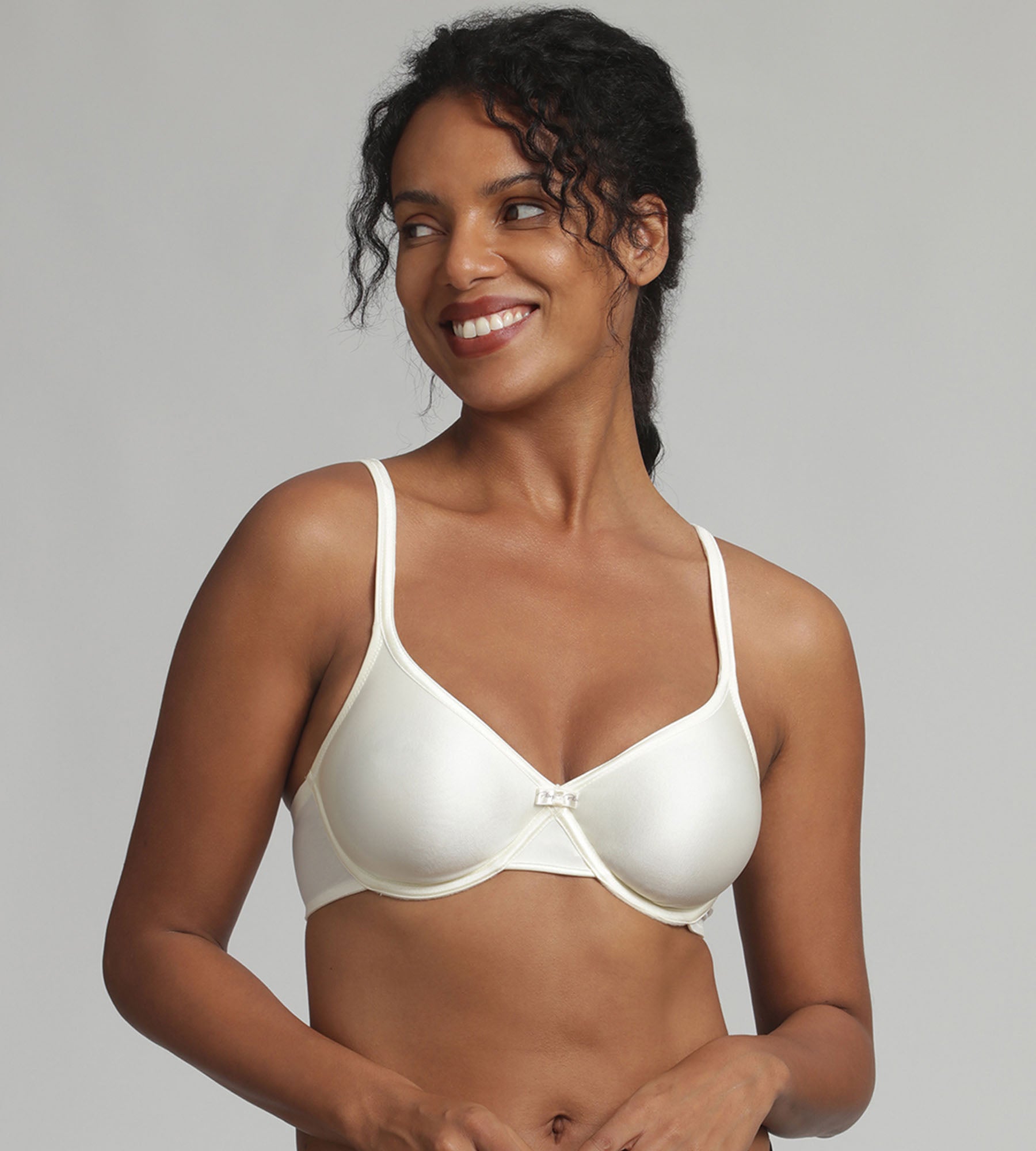 Playtex® Reggiseno con ferretto avorio Satiny Micro Support
