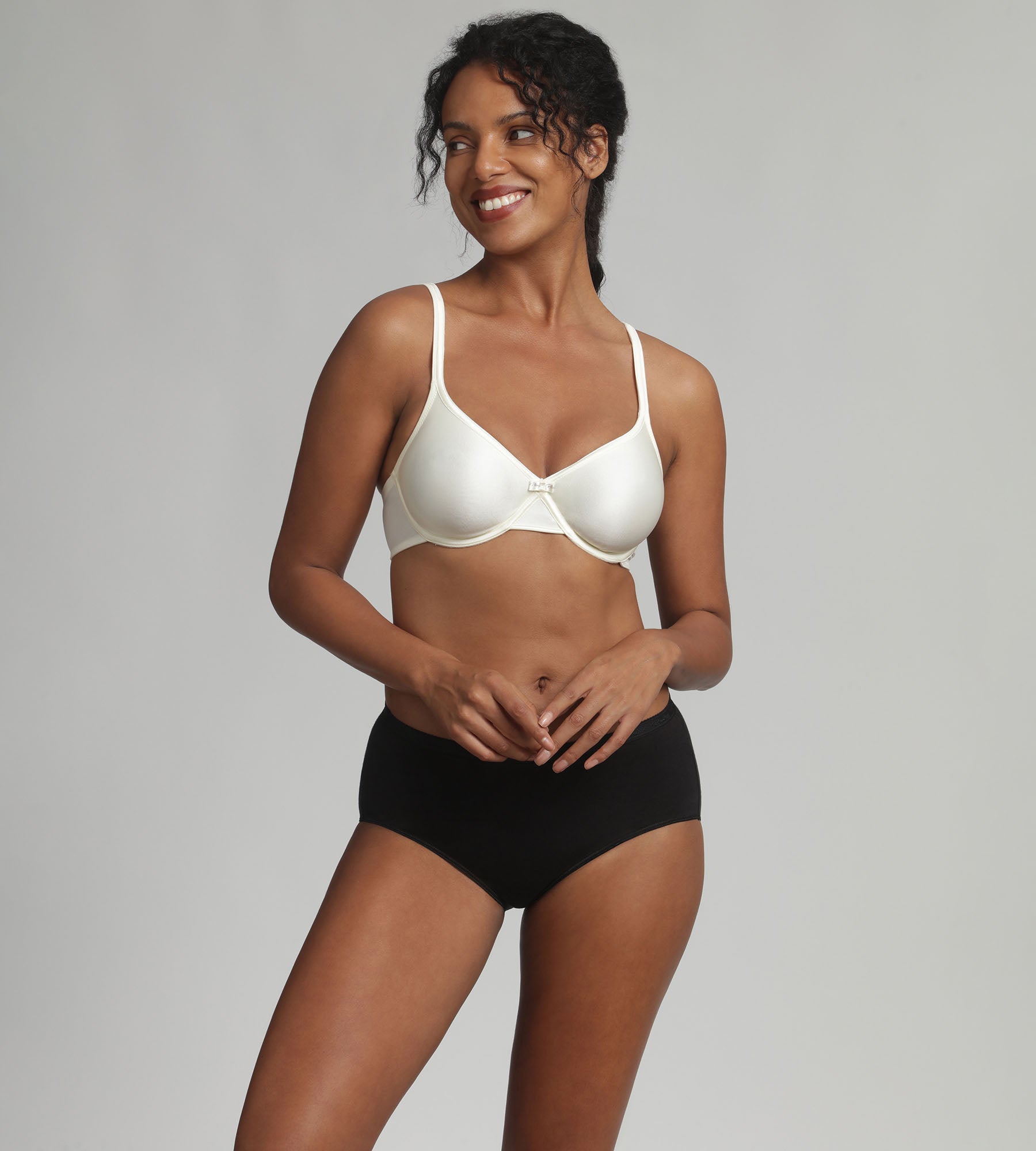 Playtex® Reggiseno con ferretto avorio Satiny Micro Support