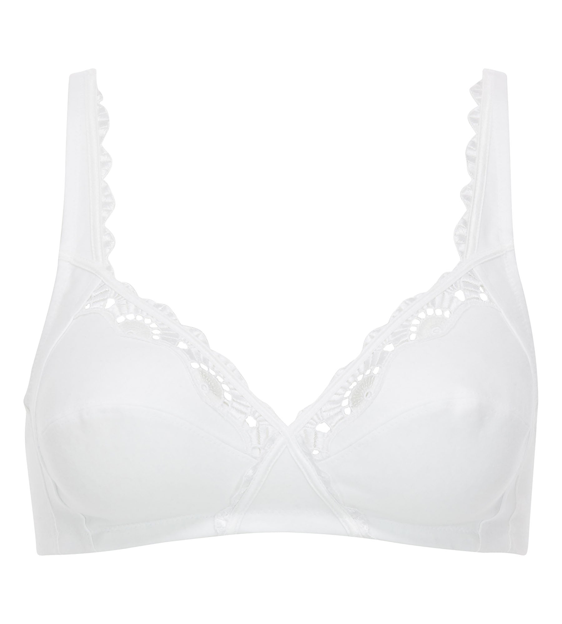 Playtex® Reggiseno senza ferretto bianco Cotton Support