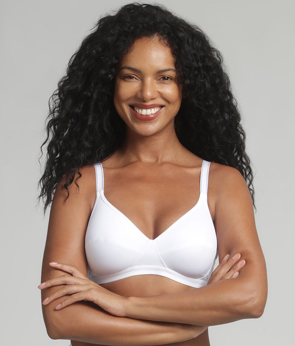 Playtex® Reggiseno senza ferretto bianco Criss Cross Microfibra
