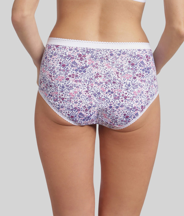 Playtex® Pacco di 3 slip viola Cotone Stretch