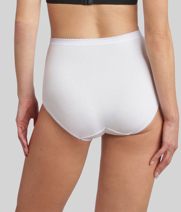 Playtex® Pacco di 3 slip a vita alta lavanda Cotone Stretch