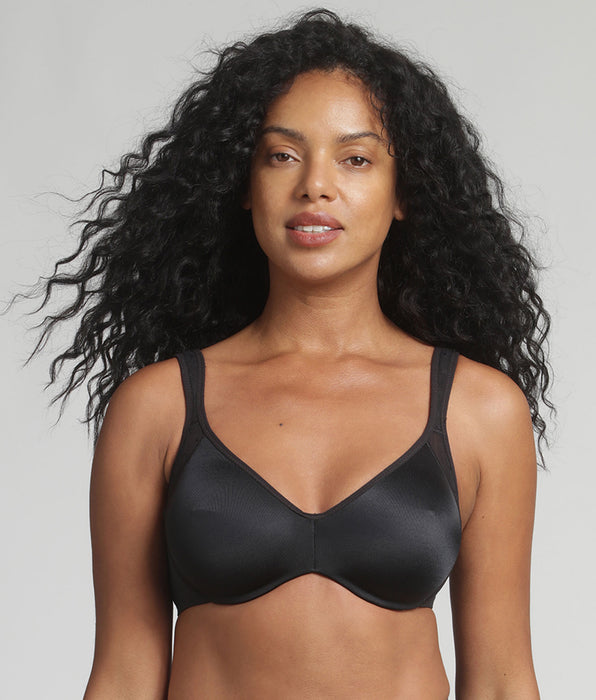 Playtex® Reggiseno minimizer microfibra nero Expert Silhouette