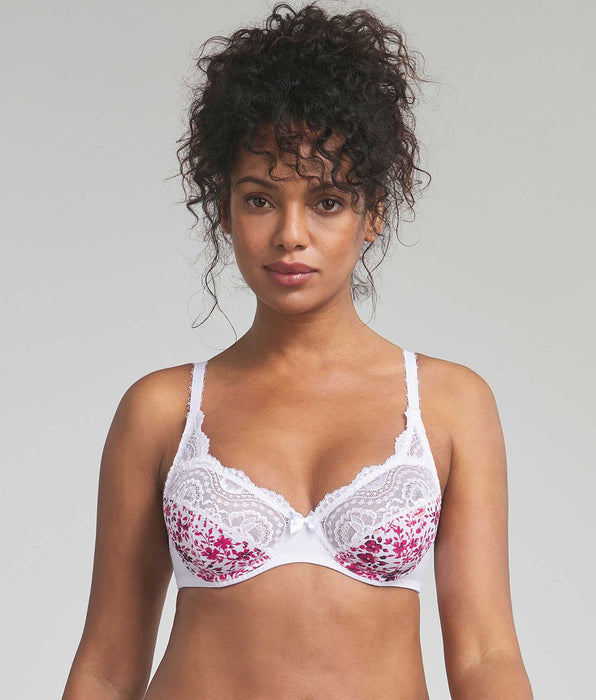 Playtex® Reggiseno con ferretto stampa fiori Flowery Lace Micro