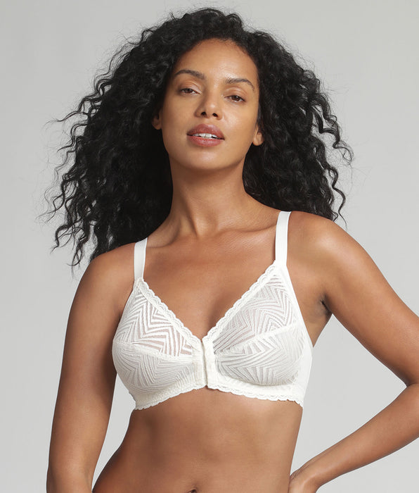 Playtex® Reggiseno senza ferretto aperto davanti avorio Ideal Posture