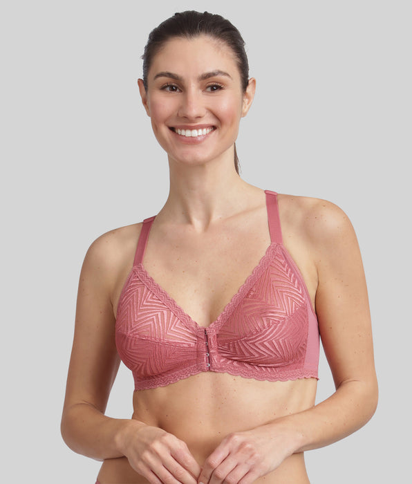 Playtex® Reggiseno con apertura frontale senza ferretto rosa Ideal Posture