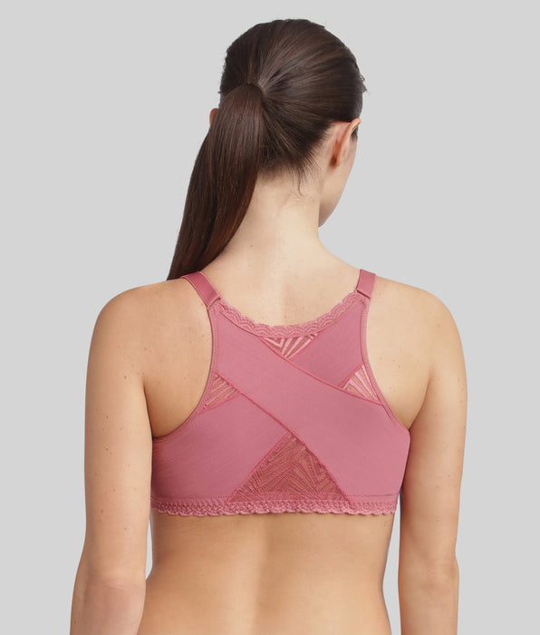 Playtex® Reggiseno con apertura frontale senza ferretto rosa Ideal Posture
