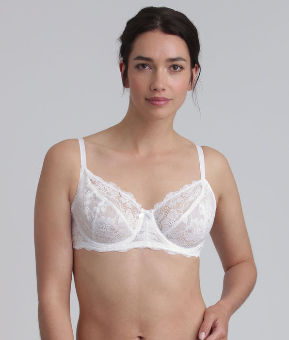 Playtex® Reggiseno balconcino con ferretto bianco Essential Elegance