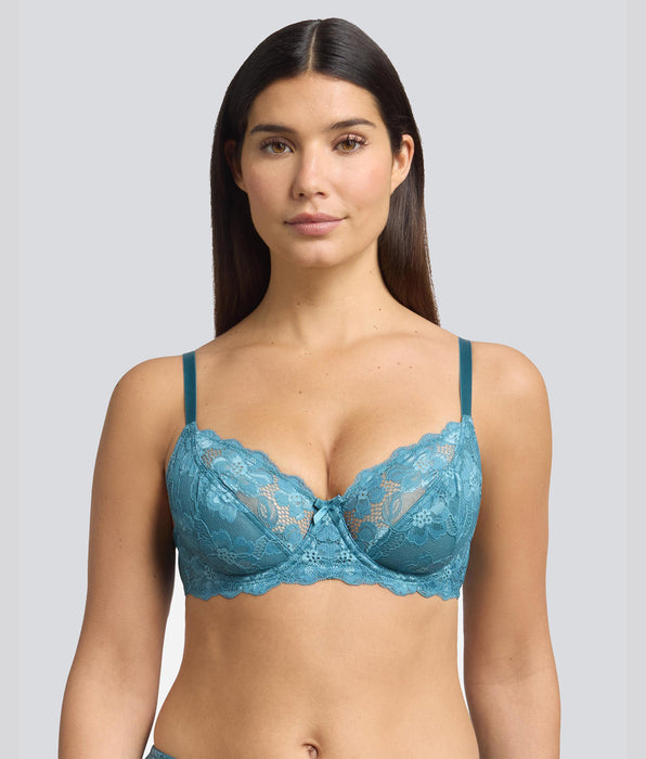 Playtex® Reggiseno a balconcino con ferretto blu Essential Elegance