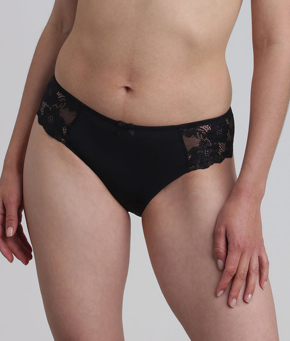 Playtex® Slip mini in pizzo nero Essential Elegance