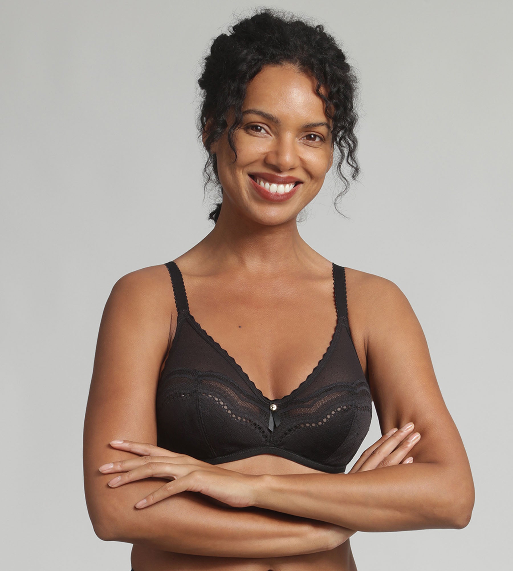 Reggiseno modellante nero Secret Comfort 