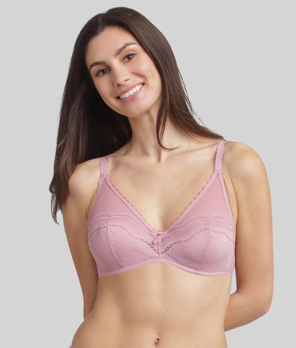 Playtex® Reggiseno balconcino con ferretto rosa orchidea Secret Comfort