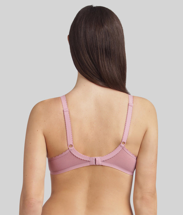 Playtex® Reggiseno balconcino con ferretto rosa orchidea Secret Comfort