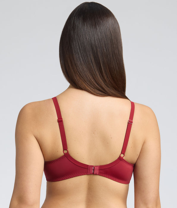 Playtex® Reggiseno con ferretto rosso velluto Essential Elegance Embroidery