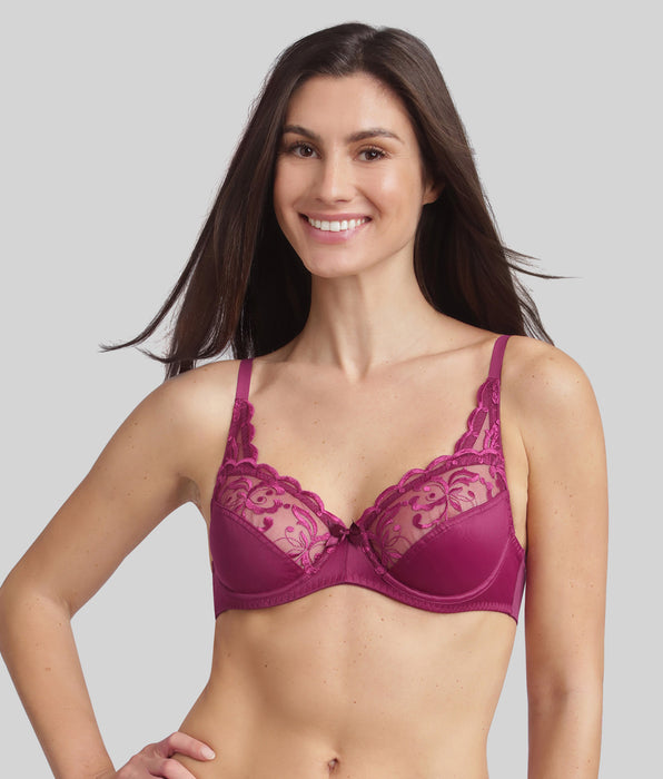 Playtex® Reggiseno con ferretto viola imperiale Essential Elegance Embroidery
