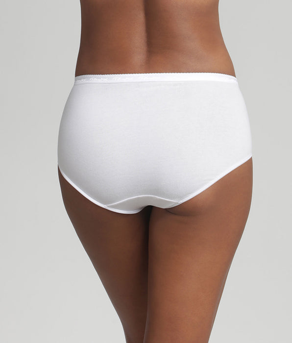 Playtex® Pacco da 2 slip midi bianchi Cotone Bio