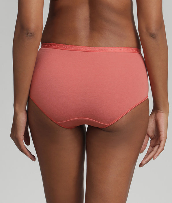 Playtex® Pacco da 3 slip blu oceano, rosa antico, stampato Cotone Bio