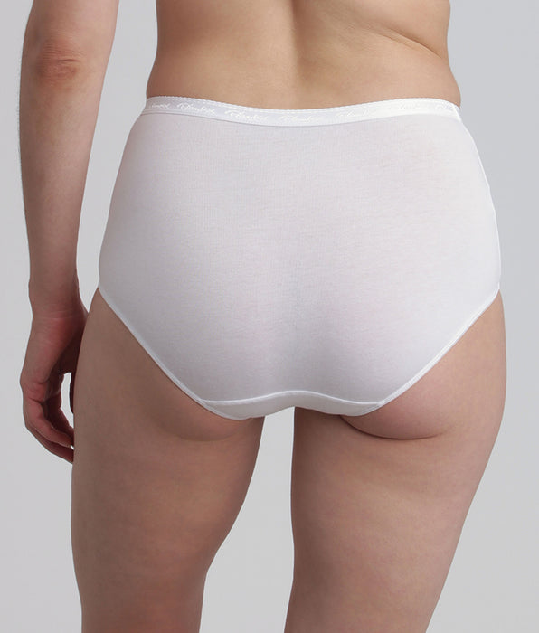 Playtex® Pacco da 2 slip maxi bianchi Cotone Bio