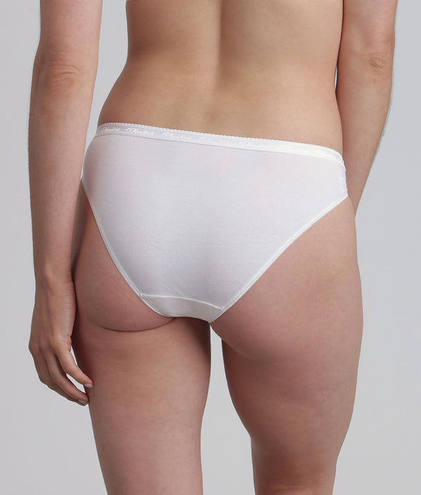 Playtex® Pacco da 2 slip sgambati bianchi Cotone Bio