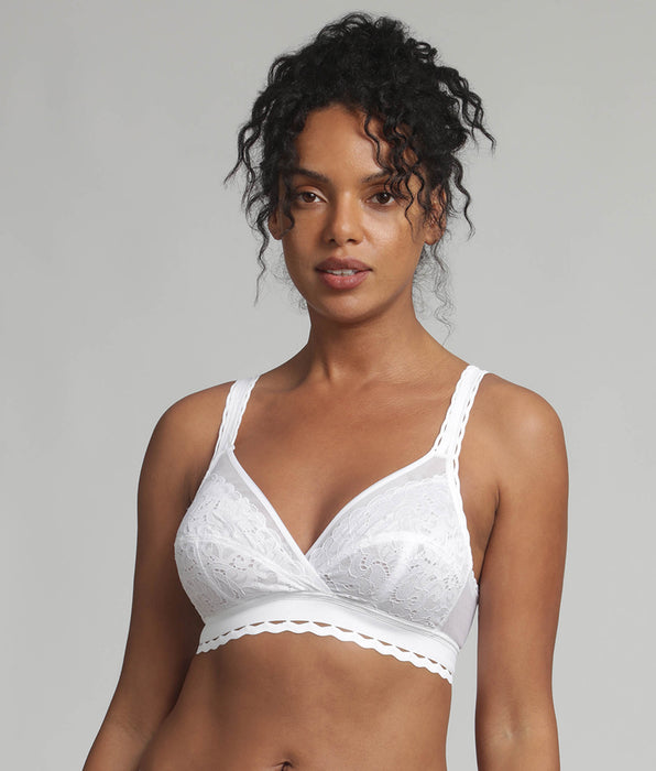 Playtex® Reggiseno senza ferretto bianco Criss Cross Femminile Riciclato