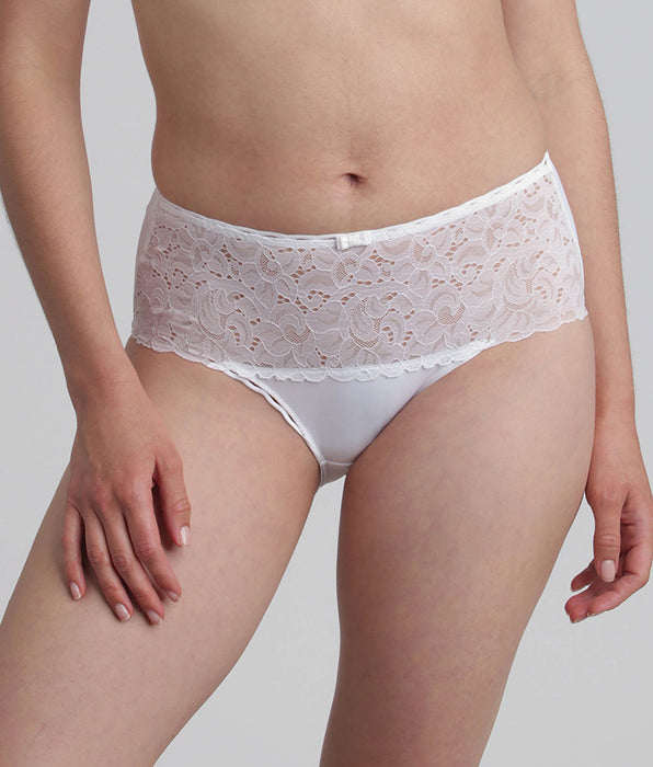 Playtex® Slip midi bianco Criss Cross Femminile Riciclato